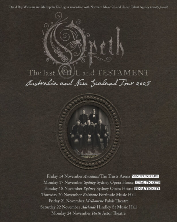 Opeth trusts arena