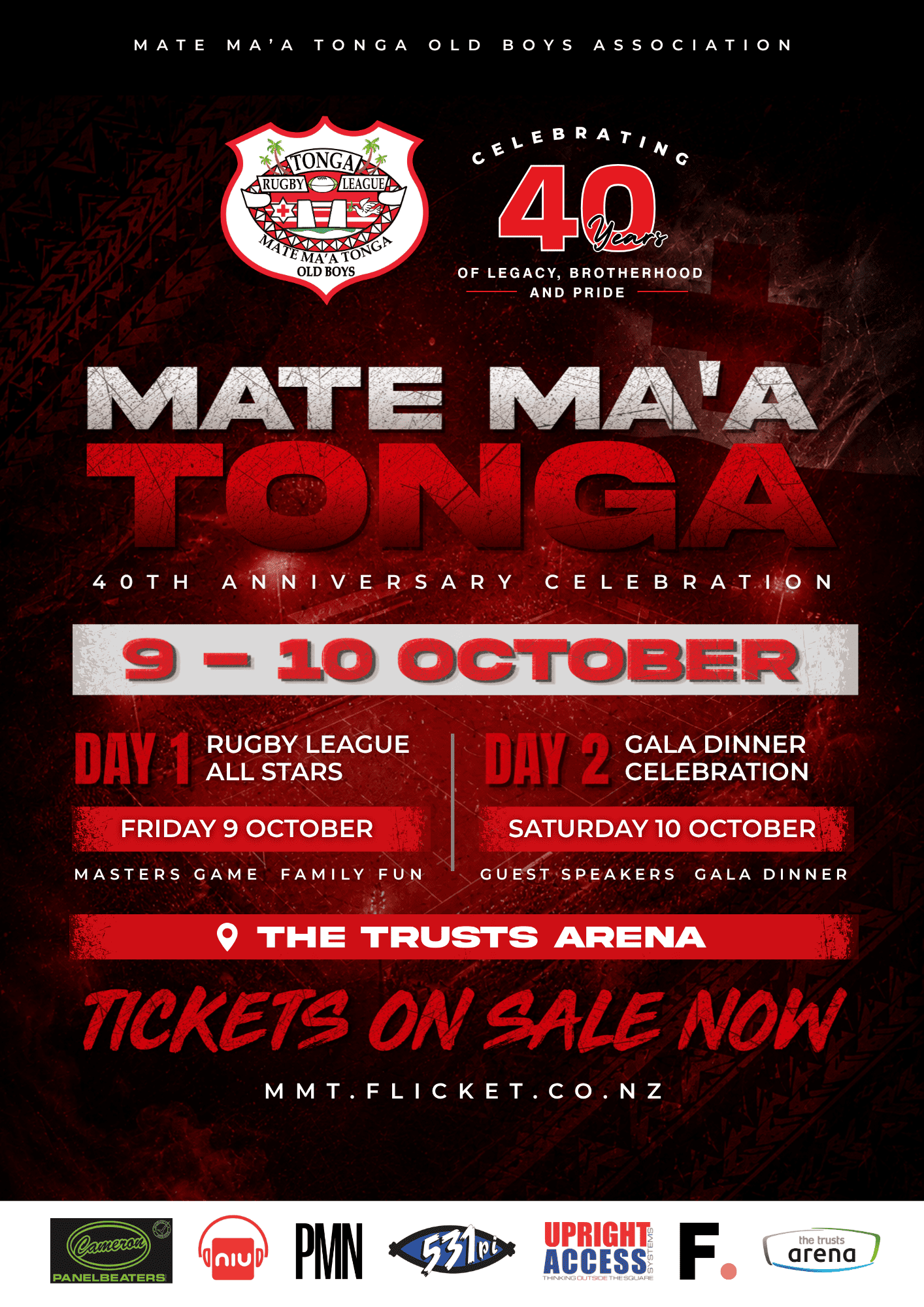 Mate Ma'a Tonga 40th Anniversary Celebration